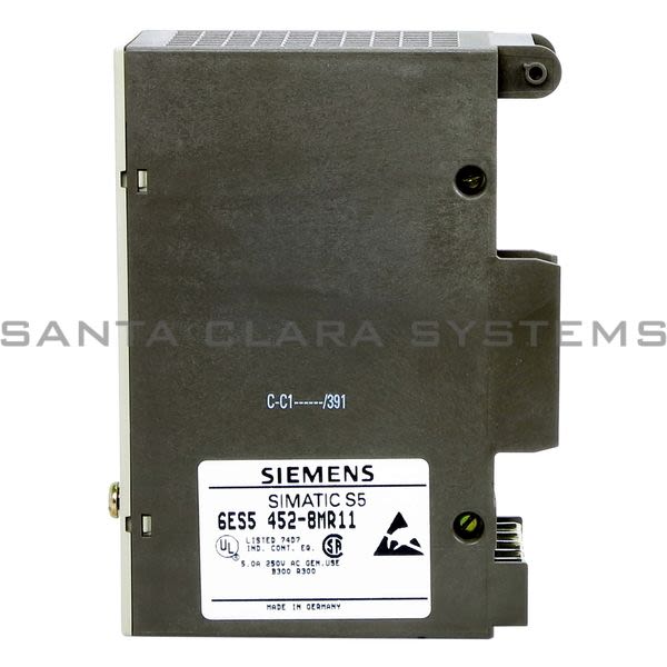 Siemens 6ES5452-8MR11 Relay Output Module Product Image