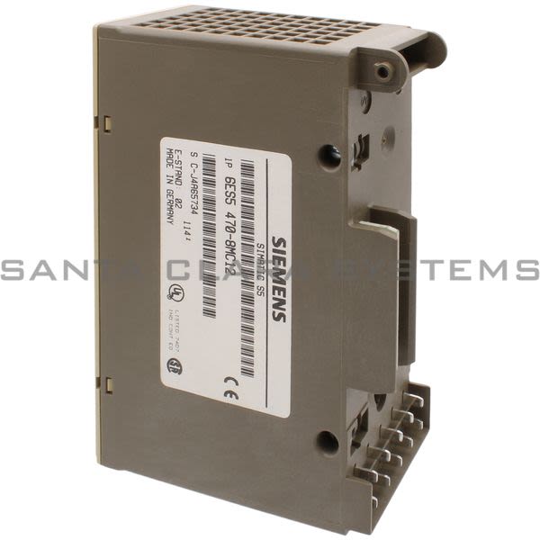 Siemens 6ES5470-8MC12 Analog Output Module | 6ES5470-8MC12 Product Image