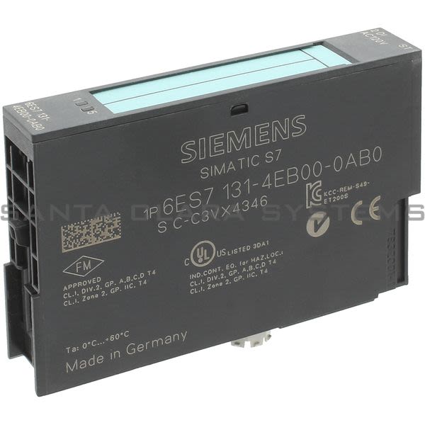 Siemens 6ES7131-4EB00-0AB0 Digital Input Module | 6ES7131-4EB00-0AB0 Product Image