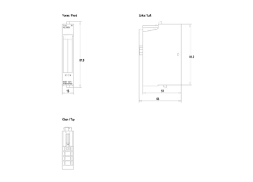 Siemens 6ES7131-4FB00-0AB0 Control Product Image