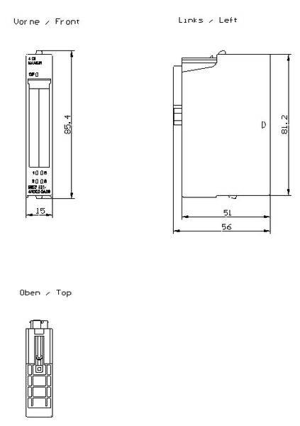 Siemens 6ES7131-4RD02-0AB0 Control Product Image