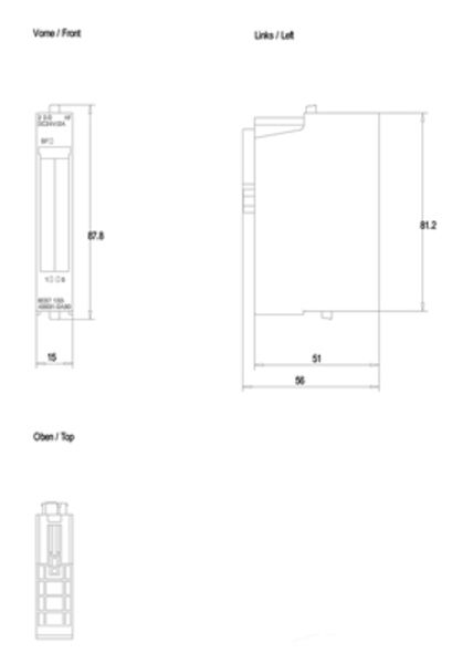 Siemens 6ES7132-4BB31-0AB0 Digital Output Module | SIMATIC ET200S | 6ES71324BB310AB0 Product Image