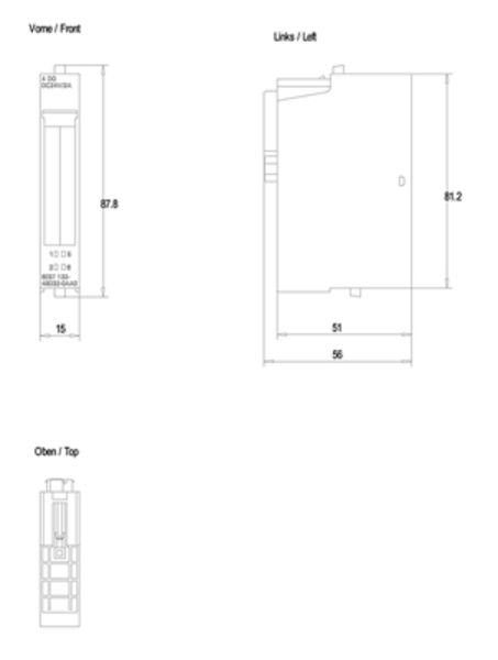 Siemens 6ES7132-4BD32-0AA0 Digital Output Module | SIMATIC ET200S | 6ES7132-4BD32-0AA0 Product Image