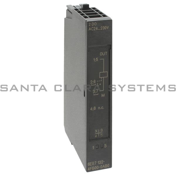 Siemens 6ES7132-4FB00-0AB0 Digital Output Module | 6ES7132-4FB00-0AB0 Product Image