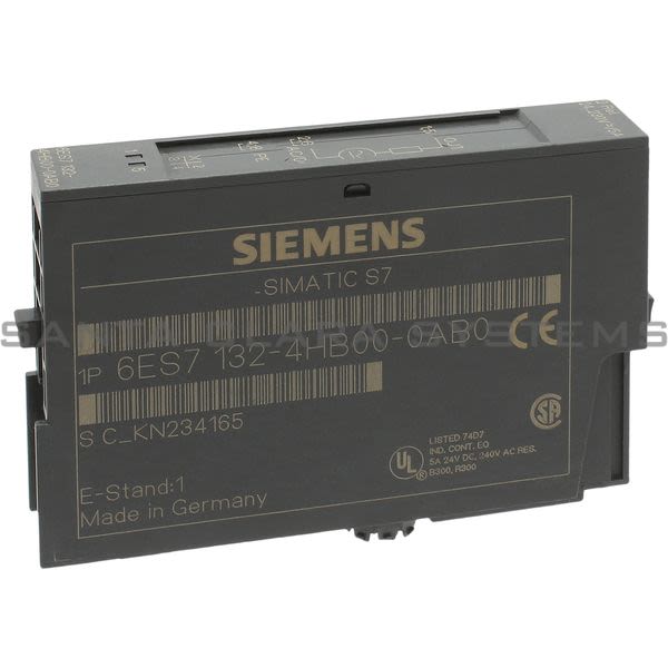 Siemens 6ES7132-4HB00-0AB0 Relay Output Module Product Image