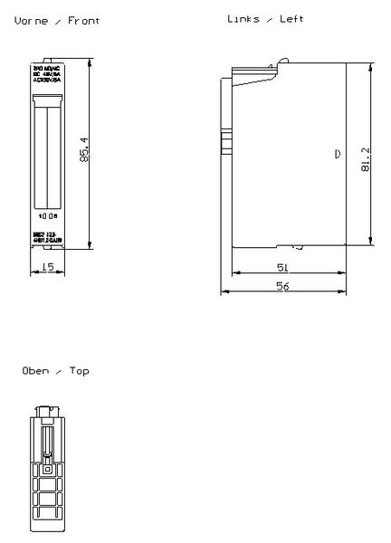 Siemens 6ES7132-4HB12-0AB0 Relay Output Module Product Image