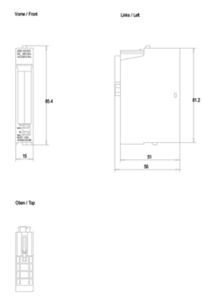Siemens 6ES7132-4HB50-0AB0 Relay Output Module | SIMATIC ET200S | 6ES7132-4HB50-0AB0 Product Image