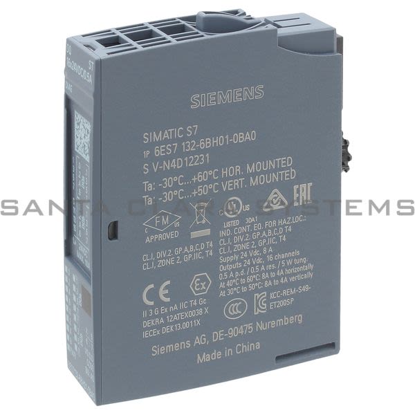 Siemens 6ES7132-6BH01-0BA0 Digital Output Module | 6ES7132-6BH01-0BA0 Product Image