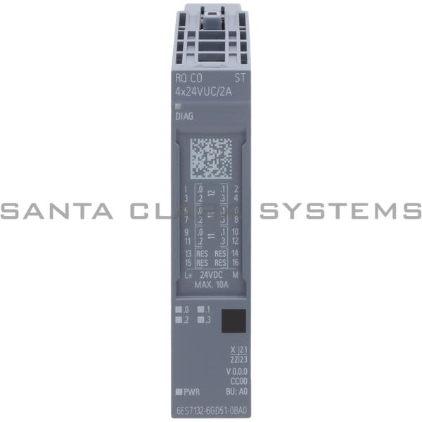 Siemens 6ES7132-6GD51-0BA0 Signal Relay Module Product Image