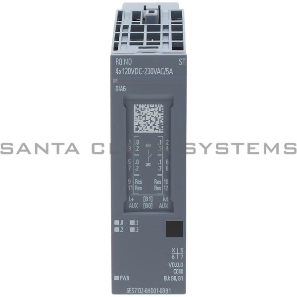 Siemens 6ES7132-6HD01-0BB1 Relay Module Product Image