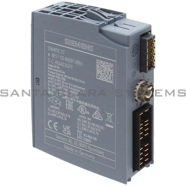 Siemens 6ES7132-6HD01-0BB1 Relay Module Product Image