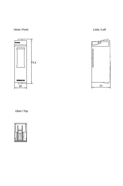 Siemens 6ES7133-6CV20-1AM0 Control Product Image
