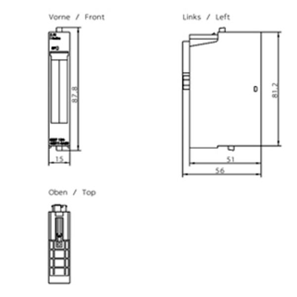 Siemens 6ES7134-4GB11-0AB0 Analog Input Module Product Image