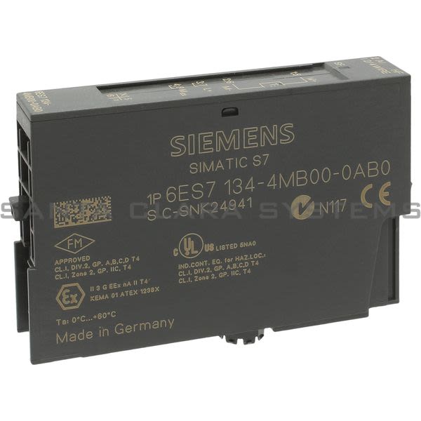 Siemens 6ES7134-4MB00-0AB0 Analog Input Module Product Image