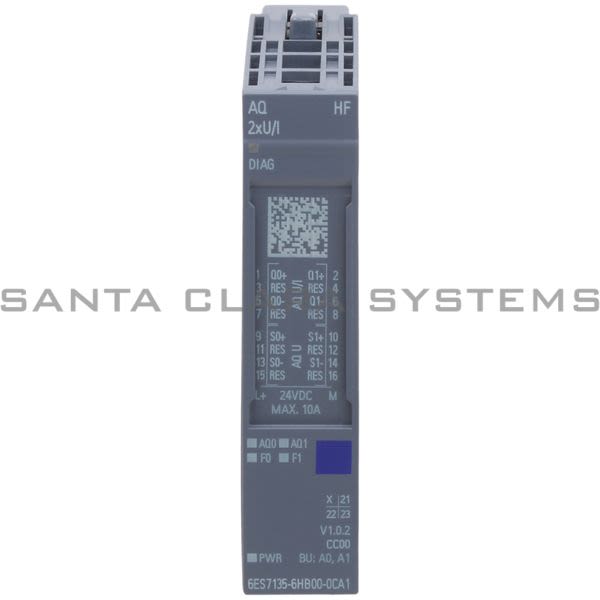 Siemens 6ES7135-6HB00-0CA1 Control Product Image
