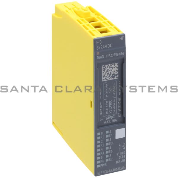 Siemens 6ES7136-6BA01-0CA0 Digital Input Module Product Image