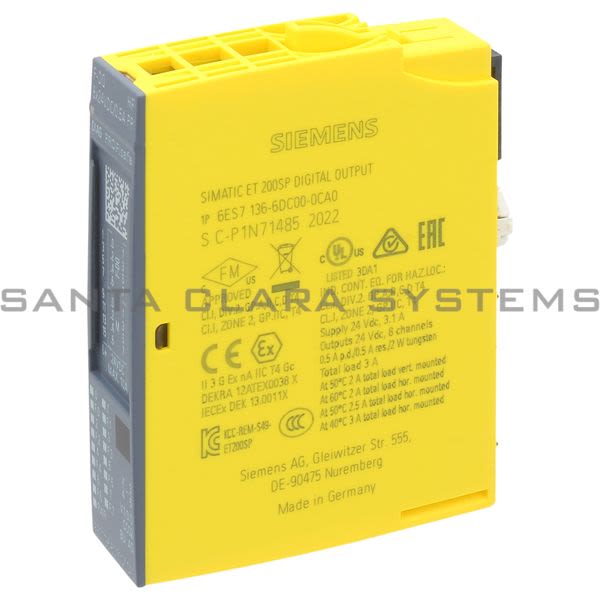 Siemens 6ES7136-6DC00-0CA0 6ES7136-6DC00-0CA0 Product Image
