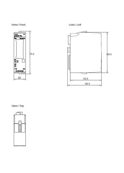 Siemens 6ES7136-6PA00-0BC0 Control Product Image