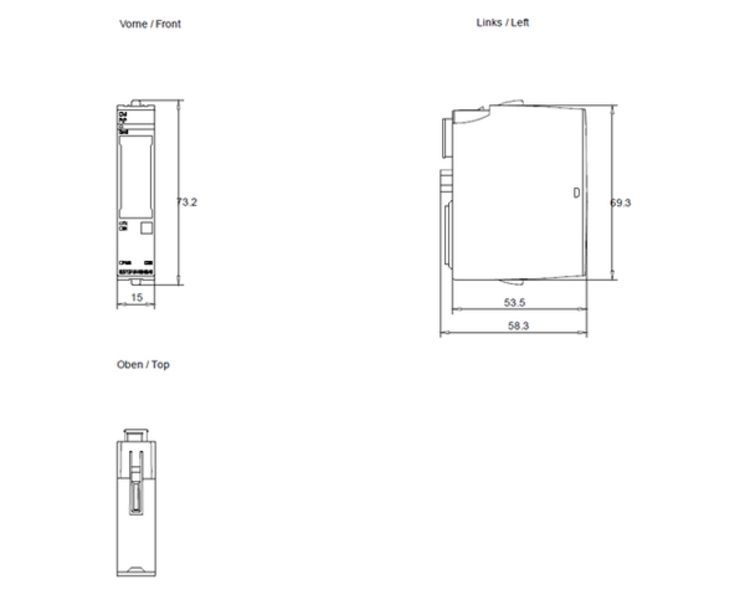 Siemens 6ES7137-6AA00-0BA0 Control Product Image