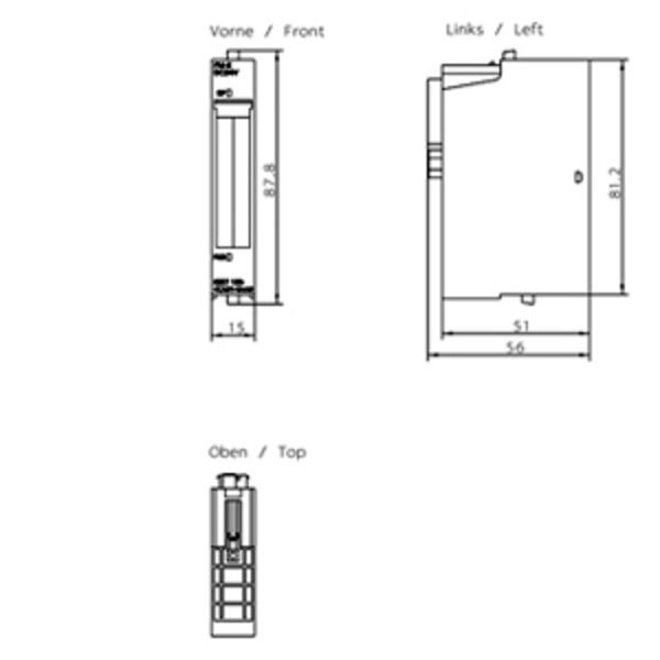Siemens 6ES7138-4CA01-0AA0 Power Module | SIMATIC ET200S | 6ES7138-4CA01-0AA0 Product Image