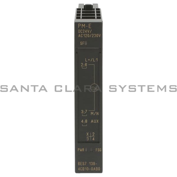 Siemens 6ES7138-4CB10-0AB0 Power Module | 6ES7138-4CB10-0AB0 Product Image