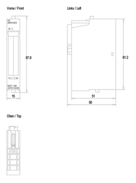 Siemens 6ES7138-4DF01-0AB0 Serial Module | 6ES7138-4DF01-0AB0 Product Image