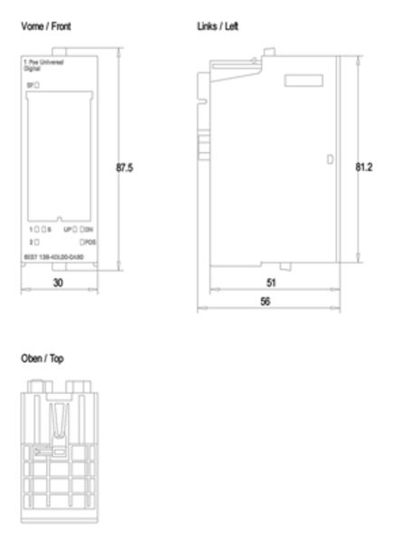 Siemens 6ES7138-4DL00-0AB0 Positioning Module - 6ES7138-4DL00-0AB0 Product Image