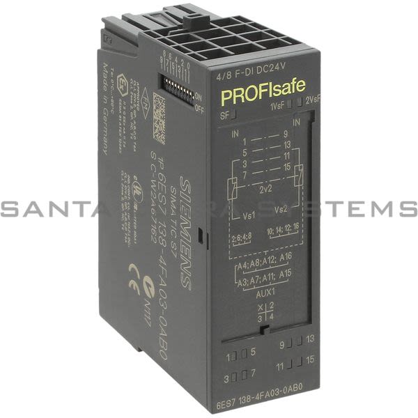 Siemens 6ES7138-4FA03-0AB0 Digital Input Module Product Image