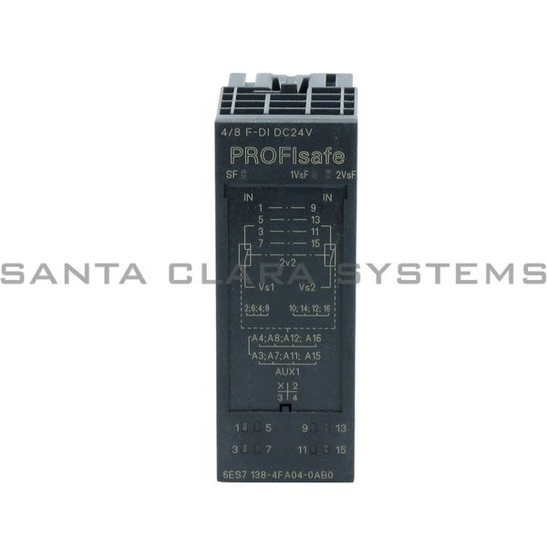 Siemens 6ES7138-4FA04-0AB0 Digital Input Module | 6ES7138-4FA04-0AB0 Product Image