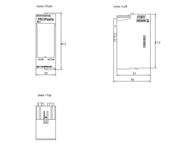 Siemens 6ES7138-4FB04-0AB0 Digital Output Module | 6ES7138-4FB04-0AB0 Product Image