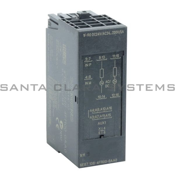 Siemens 6ES7138-4FR00-0AA0 Relay Output Module Product Image