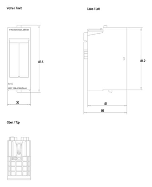 Siemens 6ES7138-4FR00-0AA0 Relay Output Module Product Image