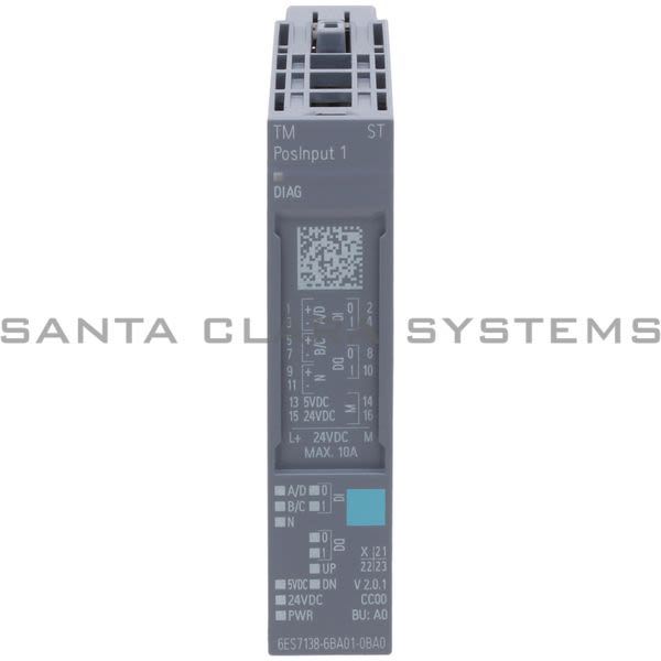 Siemens 6ES7138-6BA01-0BA0 Counter Module Product Image