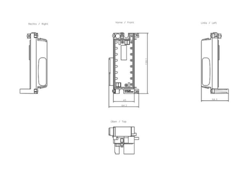 Siemens 6ES7141-4BF00-0AA0 Electronic Module | SIMATIC ET200PRO | 6ES7141-4BF00-0AA0 Product Image
