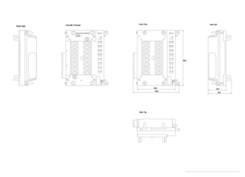 Siemens 6ES7148-4EA00-0AA0 Pneumatic Interface Module | SIMATIC ET200PRO | 6ES7148-4EA00-0AA0 Product Image
