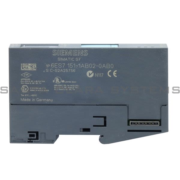 Siemens 6ES7151-1AB02-0AB0 Interface Module Product Image