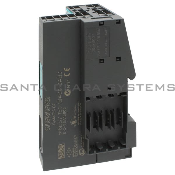 Siemens 6ES7151-1BA00-0AB0 Interface Module | SIMATIC Product Image