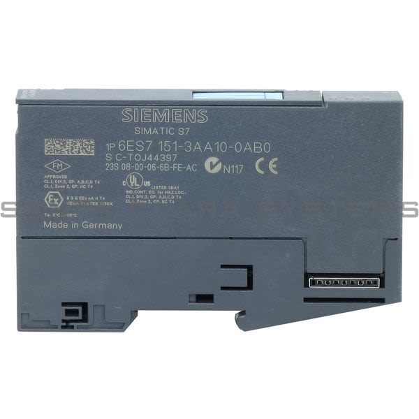 Siemens 6ES7151-3AA10-0AB0 Interface Module Product Image