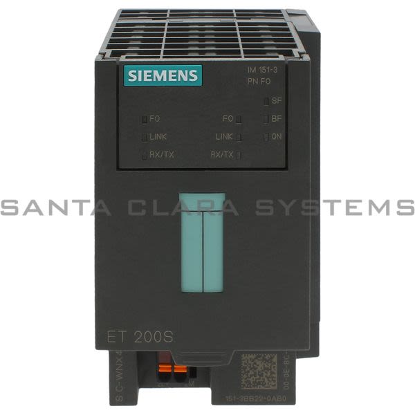 Siemens 6ES7151-3BB22-0AB0 Interface Module | SIMATIC ET200S | 6ES7151-3BB22-0AB0 Product Image