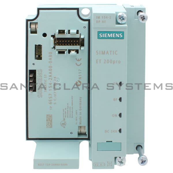 Siemens 6ES7154-2AA00-0AB0 Interface Module | IM 154-2 DP | 6ES7154-2AA00-0AB0 Product Image