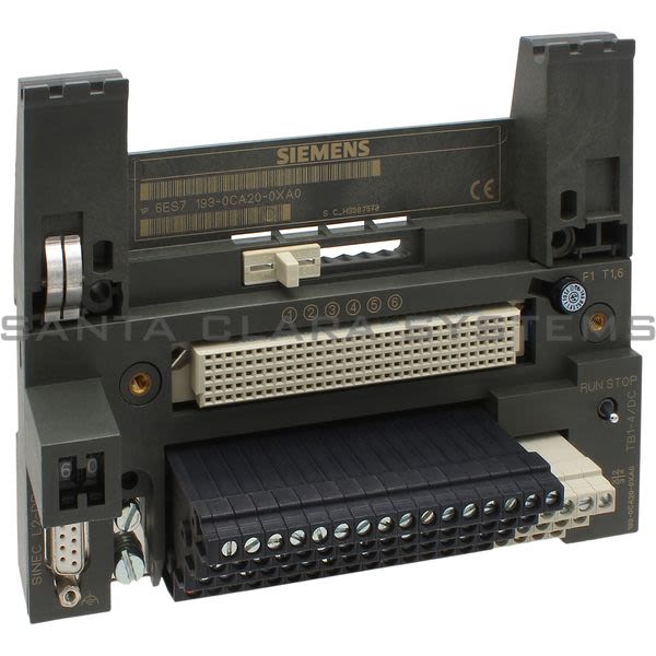 Siemens 6ES7193-0CA20-0XA0 Terminal Block - 6ES7193-0CA20-0XA0 Product Image