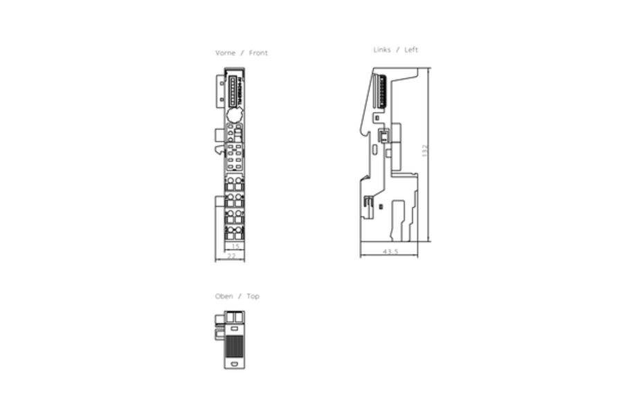 Siemens 6ES7193-4CA20-0AA0 Terminal Module | 6ES7193-4CA20-0AA0 Product Image