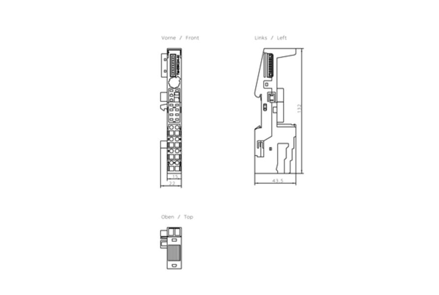 Siemens 6ES7193-4CA30-0AA0 Terminal Block Product Image