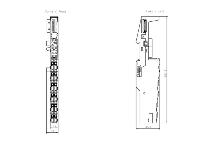 Siemens 6ES7193-4CA80-0AA0 Terminal Module | 6ES7193-4CA80-0AA0 Product Image