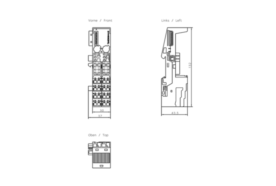 Siemens 6ES7193-4CG20-0AA0 Terminal Module Product Image