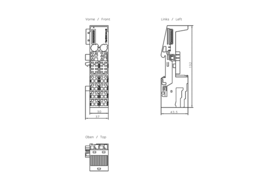 Siemens 6ES7193-4CG30-0AA0 Terminal Module | 6ES7193-4CG30-0AA0 Product Image