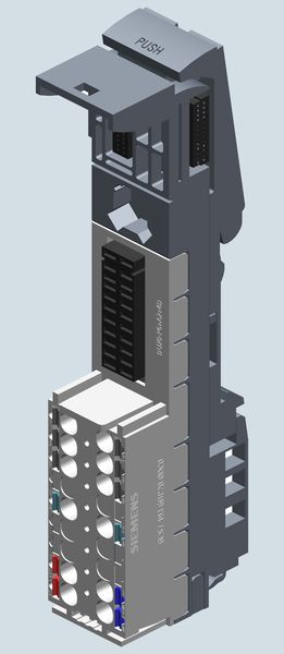 Siemens 6ES7193-6BP20-0DC0 Base Unit | 6ES7193-6BP20-0DC0 Product Image