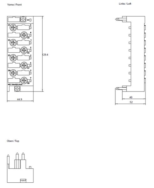Siemens 6ES7194-4CB10-0AA0 Control Product Image