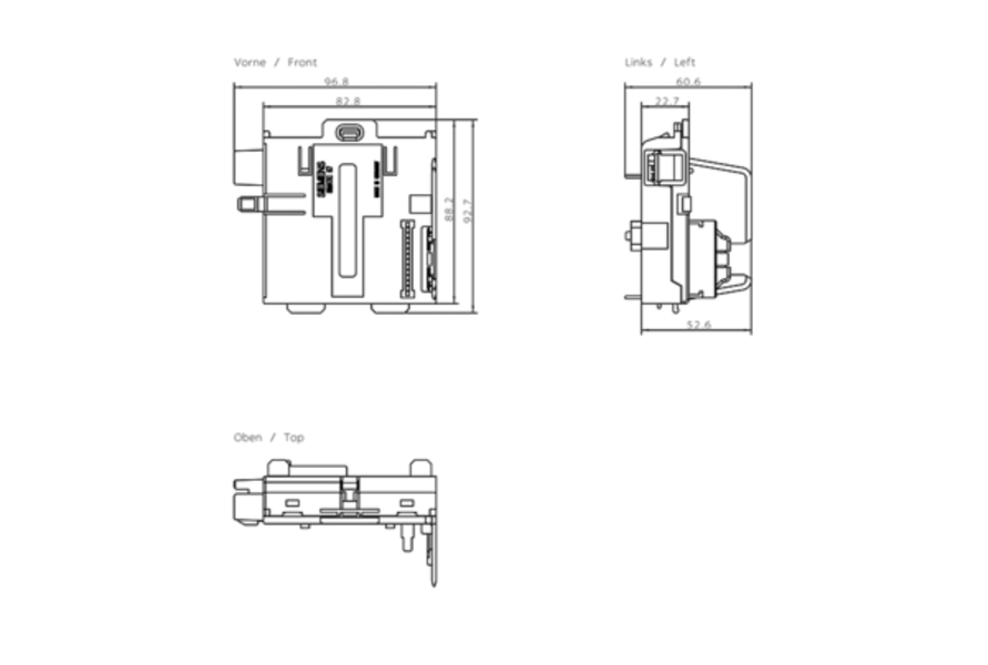 Siemens 6ES7195-7HA00-0XA0 Bus Module | SIMATIC S7 | 6ES7195-7HA00-0XA0 Product Image