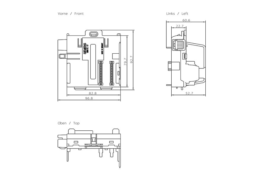 6ES7195-7HG00-0XA0 Siemens Isolation Bus Module | SIMATIC S7 - Santa ...